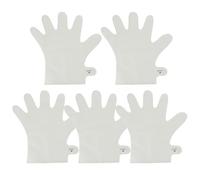 ARTIBETTER 5 Pcs Moisturizing Hand Masks for Hands Softening and Exfoliating with Breathable Fabrics Pe and Pp Material and Tender Skin Treatment