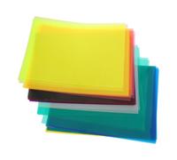 ARTIBETTER 50 Sheets Colored Cellophane Paper for Crafts Translucent Wrapping Sheets with Vibrant Colors DIY Art Supplies for Preschool Light Filtering and Creative Learning Projects