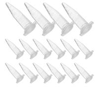 ARTIBETTER 500pcs Ml Small Centrifuge Tube with Cap Plastic Testing Tube for Laboratory Use Lightweight Design with Good Sealing Effect for Hospital Equipment and Bio-chemistry Research