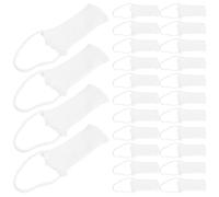 Artibetter 50pcs Elastic Bandage Cap Head Cap Elastic Retention Netting Reusable Cotton Bandage Protector for Emergency Head Cover