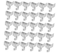ARTIBETTER 50pcs Metal Shelf Clips for Cabinets Closet Shelving Support Brackets Heavy Duty Height Shelf Pegs for Kitchen Office School Furniture Enhanced Stability and Easy Installation