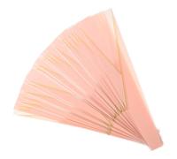Artibetter 50pcs Pink Single Rose Wrap Sleeve Matte Gold Triangle Edge, Floral Wrapping Sleeve for Valentine’s Day Bouquets, Single Flower Packaging Bags for Florists and Wrapping