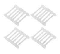 Artibetter 50pcs Reusable White Plastic Eye Liner Stencil Tool for Effortless Mastery, Adaptable Makeup Tool for Beginners and Professionals, for Eye Makeup and Travel