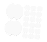 Artibetter 50pcs round Plastic Ring Display Discs for Jewelry Storage and Exhibition, Versatile Ring and Earrings Organizer, for Home Storage and Exhibitions, Improving Display Effectiveness