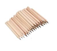 Artibetter 50pcs Wooden Short Pencils Hb Non Sharpening for Smooth Writing Experience, Sturdy Sketching and Drafting Tool, for Students at School or Home