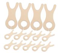 ARTIBETTER 50pcs Wooden Yarn Bobbins Fish Design Durable Thread Winding Spool Organizer for Knitting Embroidery Crafting Sustainable Natural Wood Craft Bobbin Winder