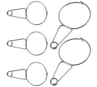 Artibetter 5pcs Acupressure Ear Clips Metal Reflexology Clamp for Ear Pressure Therapy Ergonomic Comfort and Natural Stress Reduction, for Daily Acupressure Therapy at Home