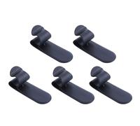 Artibetter 5pcs Car Umbrella Clips Self-Adhesive Hooks for Easy Umbrella Storage and Car Stuff Holding, Made of Sturdy Pp with Strong Back Glue, for Porch and Vehicle Organisation