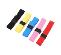 Artibetter 5pcs Elastic Bento Bands Lunch Container Straps Reusable Portable Polyester Simple Design for Lunchbox Fixing Random Color