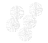 ARTIBETTER 5pcs Fermenting Weight Plates for Pickle Jars Vegetable Fermentation Press Tool with Mesh Presser for Even Pressure Distribution Submerge Vegetables Home Pickling Supplies