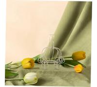 Artibetter 5pcs Metal Pumpkin Carriage Candy Boxes Wedding Souvenirs Treat Boxes Hollow Design for Anniversary Party Favor Gift Packaging