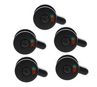 Artibetter 5pcs Plastic Partition Door Lock with Indicator for Public Toilet Privacy Privacy Indicator Lock for Shopping Mall Airport Office Restrooms