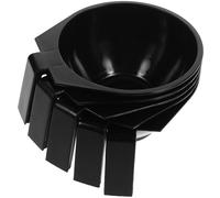 Artibetter 5pcs Professional Hair Dye Bowls Hairdressing Tools Portable Stackable Design Pp Material Hair Colour Mixing Bowls for Barber Shop and DIY Use Random Color