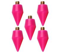 ARTIBETTER 5pcs Red Dotting Tool Refills for Nail Rhinestone Picker, Diamond Art Pen Wax Tips Replacement, Nail Art Painting Gadget Set for Precise Crystal Application