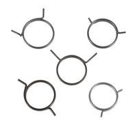 Artibetter 5pcs Spindle Lock Return Spring Replacement Kit for Door Handle and Lock Core Silver Iron Torsion Return Springs with Easy DIY Installation