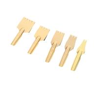 Artibetter 5Pcs Tibetan Fountain Pen Nibs Brass Writing Points for Calligraphy Art Retro Style Reusable Nib Replacement for Chinese Painting and Lettering