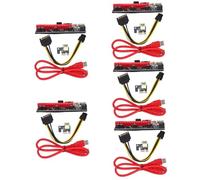 Artibetter 5sets Pcie Graphics Card for Laptop External Gpu for Gaming Pcie Mining Graphics Card Extension for Notebook Office Use