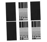 Artibetter 6 Sheets Sun Protection Stickers Led Light Dimming Strips Light Covers for Electronics Routers Adjustable Brightness and Dimming Stickers Self-adhesive