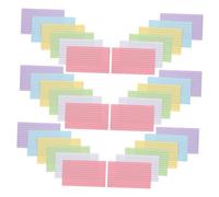 ARTIBETTER 600pcs Multi Colored Index Cards Heavyweight Cardstock with Ruled Lines for Studying and Exam Revision Portable Flashcards for Students and Teachers Academic Essentials