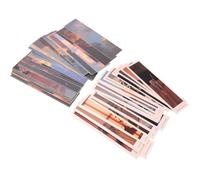 Artibetter 60pcs Paper Bookmarks for Offices and Homes, Practical DIY Message Cards for Tagging Pages, Inspirational and Colored Paper Bookmarks for Students