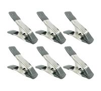 Artibetter 6pcs 4 Inch Iron Spring Clamps High Strength Backdrop Clips for Photography and Model Making, Sturdy Clips that Will Not Damage Your Item