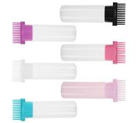 Artibetter 6pcs Hair Color Applicator Bottles with Comb and Graduated Scale for Easy and Precise Application Even Distribution of Hair Dye and Home Use Sturdy Plastic Material