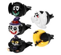 ARTIBETTER 6pcs Halloween Themed Car Air Vent Clips Resin Decorative Auto Vent Clips for Car Air Conditioning Keeps Smelling Fresh for Interior and Decorating Your