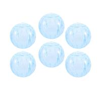 Artibetter 6pcs Lightweight Plastic Hamster Exercise Ball with Innovative Rolling Structure for Small Animals, for Daily Fitness Play and Outdoor Trips