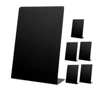 ARTIBETTER 6pcs Mini Blackboards Erasable Chalkboard Signs for Buffet Food Labeling Wedding Party Tabletop Displays Small Decorative Menu Boards