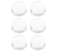 Artibetter 6pcs Silicone Nail Art Stamper Replacement Heads for Manicure Nail Stamping Tool Providing Natural Look Sturdy Silicone Material for French Manicure