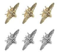 Artibetter 6pcs Small Bee Lock Bag Locks Alloy Metal Decorative Fashion Elegant Simple Design for Cross Body Bag Handbag Repairing Store Use