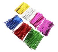 Artibetter 7 Bags Twist Ties for Bags Made of Pet and Iron Wire Easy to Use and Practical for Baking Stores and Dessert Shops Suitable for Vegetables and Baked Foods