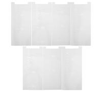 ARTIBETTER 7pcs Growth Chart Stencil Set Hollow Plastic Height Measuring Ruler Template 0-200cm for Nursery Wall Painting and Height Tracking
