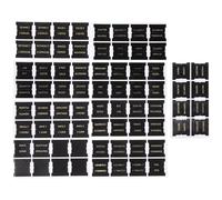 ARTIBETTER 80 Pcs Leather Bible Tabs for Study Bible with 66 Old New Testament Index Tabs for Men Women Boys