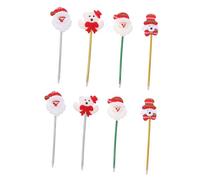Artibetter 8pcs Christmas Luminous Ballpoint Pens with Cartoon Xmas Elements Eco Friendly Plastic Writing Pens for School Supplies Festive Crafting Journals and Daily Use