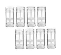 Artibetter 8pcs Tube Twist-up Refillable Storage Bottles 2.99x1.38x1.38in Plastic Containers for Dispensing Solid Perfumes and Deodorants for Making Your Own Deodorants at Home