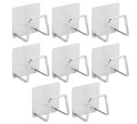 Artibetter 8pcs Weight Scale Holder Wall-Mounted: Heavy Duty Storage Bracket for Body Fat & Digital Scales - No Drill Installation for Home Gym Bathroom Kitchen