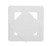 ARTIBETTER Abs Access Panel for Drywall and Plumbing Access Openings, 9.8x9.8 Inch White Matte Finish Cover with Smooth Surface and Flush Mount, for Bathrooms and Property Maintenance