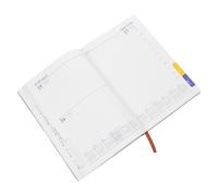 ARTIBETTER Academic Planner English Schedule Notebook Portable Daily Journal for Students Teachers Office Compact Lightweight Smooth Writing Paper