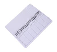 Artibetter Academic Planner Spiral Notebook Portable Flip-up Notepad for Teenagers Study and Office Scheduling