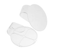 Artibetter Acrylic Makeup Mixing Palette with Smooth and Handheld Design Cosmetic Mixing Tool 2pcs for Nail Polish and Paint Applications for Foundation and Concealer