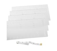 Artibetter Acrylic Mirror Height Chart Wall Sticker Growth Ruler Boy Girl Decorative Adhesive Measurement for Home Boys and Girls