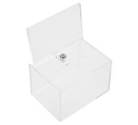 Artibetter Acrylic Suggestion Box for Fundraising and Complaint Storage
