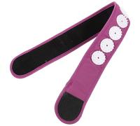 ARTIBETTER Acupressure Headband with Spiked Massage Nodes, Portable Reusable Scalp and Neck Wrap for Daily Use and Yoga, Purple Relief and Relaxation Band