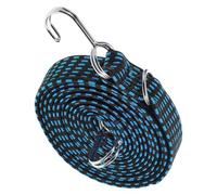 Artibetter Adjustable Elastic Motorcycle Tie down Straps and Other Scenarios during Hauling with Wear-resistant Latex and Galvanized Buckles for Securing Bicycles and Suitcases
