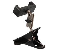 Artibetter Adjustable Folding Phone Stand Holder with Full Rotation Stable Clip Mobile Phone Holder for Desk Tablet Live Streaming Video Watching Suitable for Home Office Dorm Use