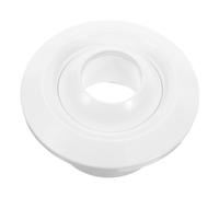 ARTIBETTER Adjustable Neck Spherical Jet Nozzle HVAC Ceiling Diffuser Vent Cover Rotatable Abs Exhaust Vent with Detachable Soffit Louver for Office Factory Bathroom Prevents Condensation