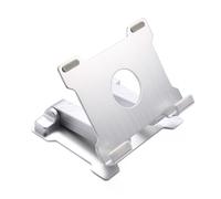 Artibetter Adjustable Tablet Stand Holder Aluminium Alloy Foldable Silver