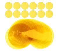 Artibetter Ambient Lighting Warm Light Filter Stickers 30pcs 60mm Round for Ceiling Spotlight Gel Discs, Downlight Use, Blue Light Blocking Soft Glow