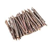 Artibetter Apple Chew Sticks for Small Animals Natural Wooden Molar Chew for Hamsters Rabbits Guinea Pigs Chinchillas Squirrels Portable Teeth Grinding Treats Supporting Dental Health and